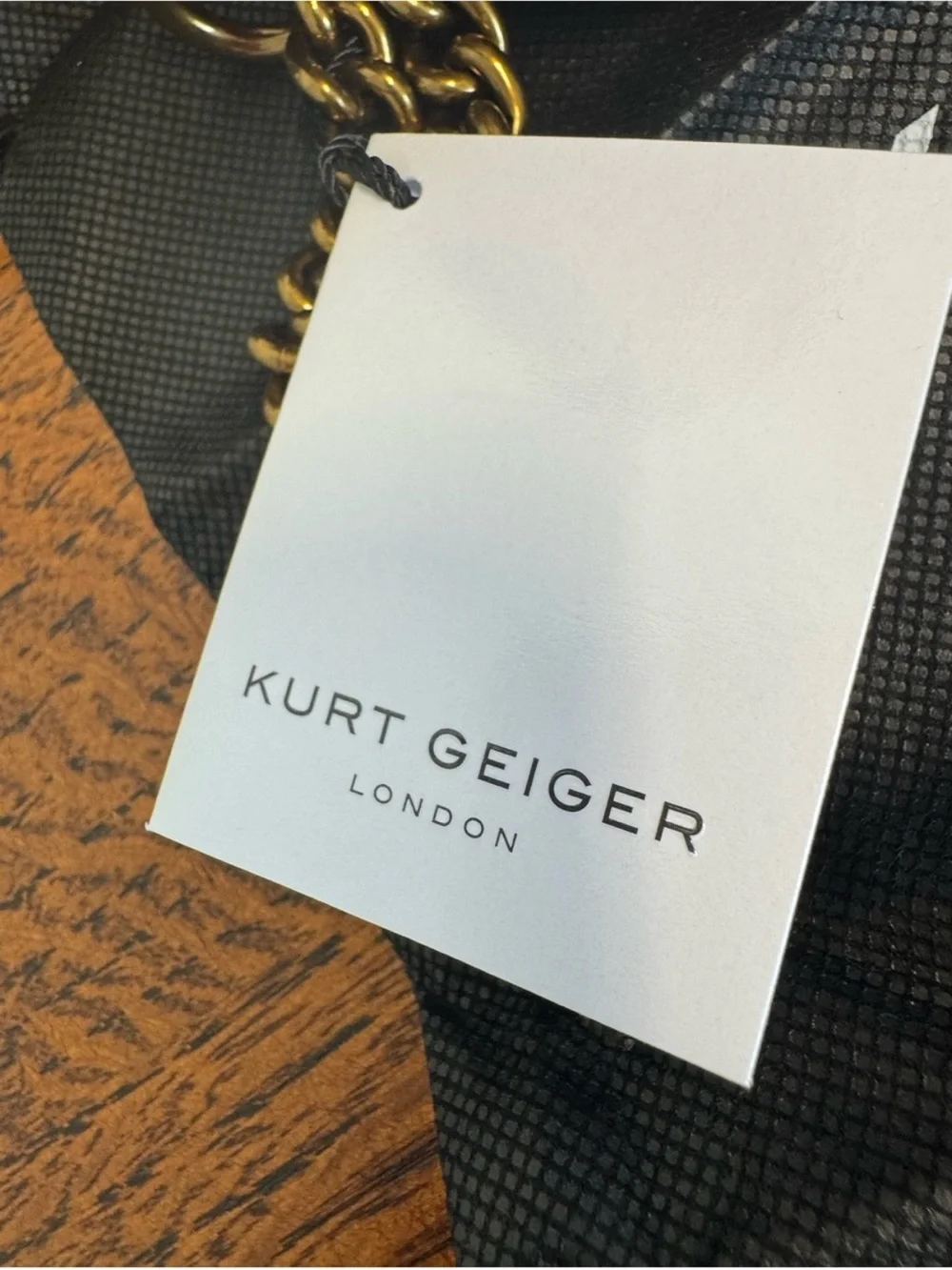 Kurt Geiger Navy Strawberry Print Crossbody Bag